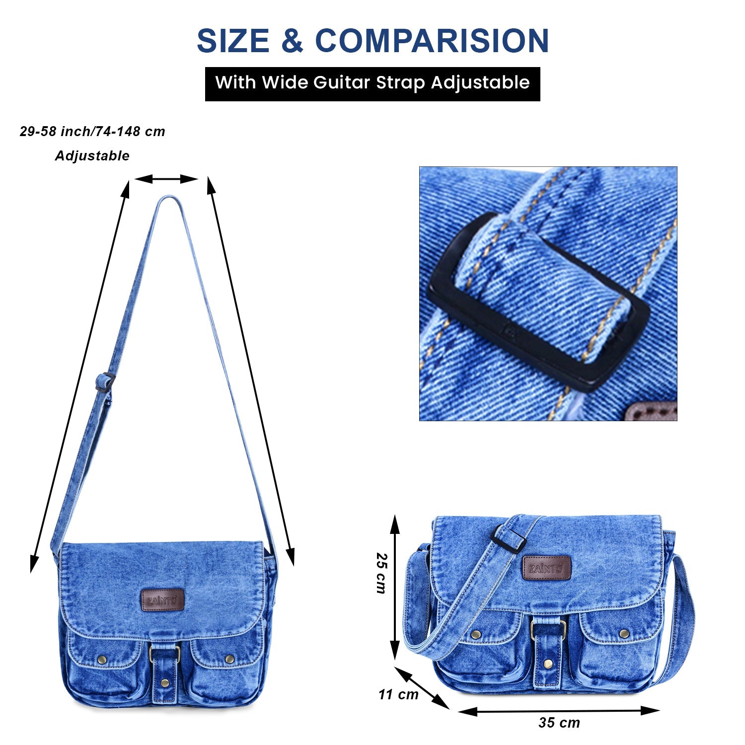 Jeans sling bag design best sale