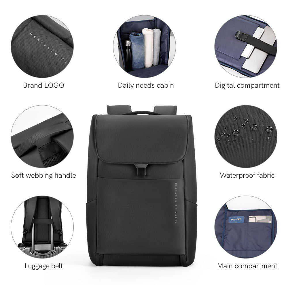 ZAINTO Smart Tech foldable Anti Theft Backpack 15.6 Inch ZAINTO Bag